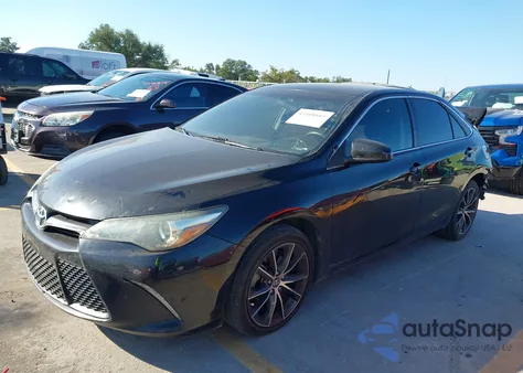 2016 Toyota Camry Xse z USA, uszkodzony, nr VIN 4T1BF1FK0GU215740